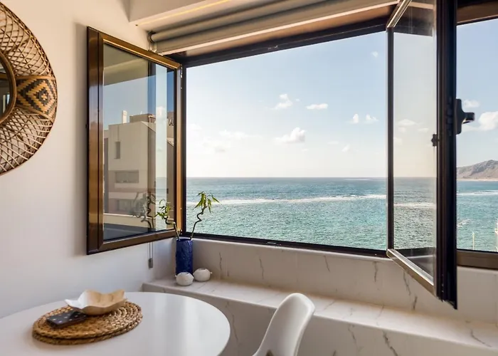 شقة Breeze Sea View Canteras *