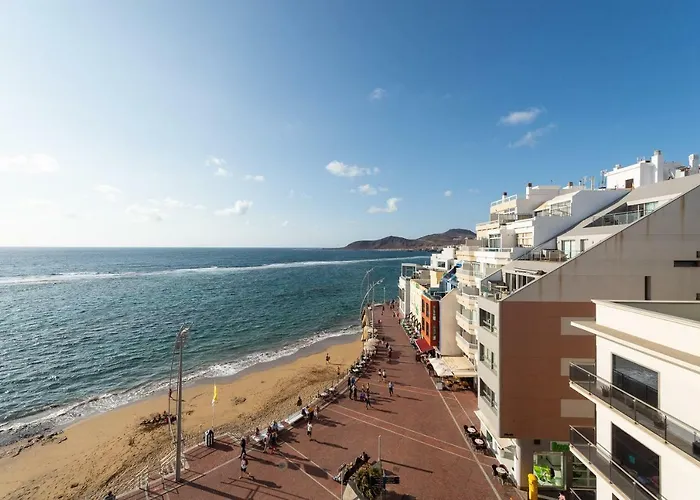 公寓 Breeze Sea View Canteras 大加那利岛拉斯帕尔马斯