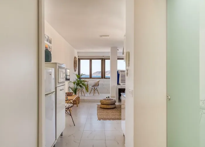 公寓 Breeze Sea View Canteras *